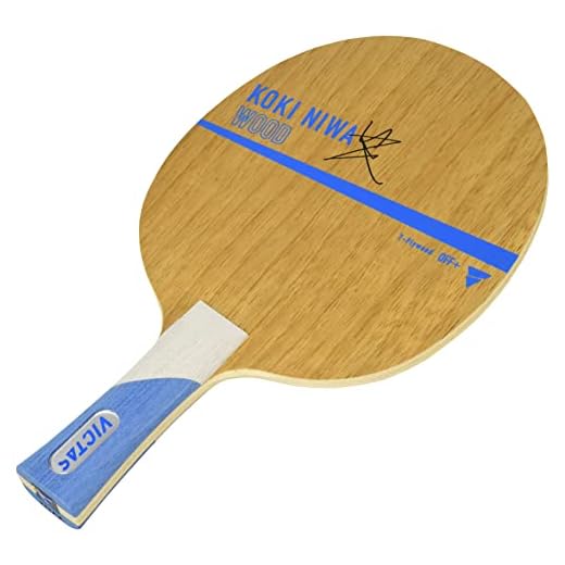 Victas 027204 Table Tennis Racket, KOKI NIWA Wood, Takaki Tamba, Model Used