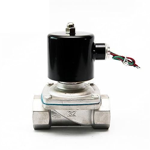 Électrovanne DN32 en acier inoxydable 240VAC pour contrôle d'eau