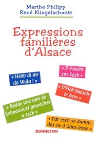 Livres Couvertures de Expressions familières d'Alsace