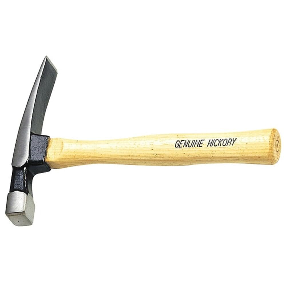 Brick Layer Hammer, 16 oz., Hickory Handle