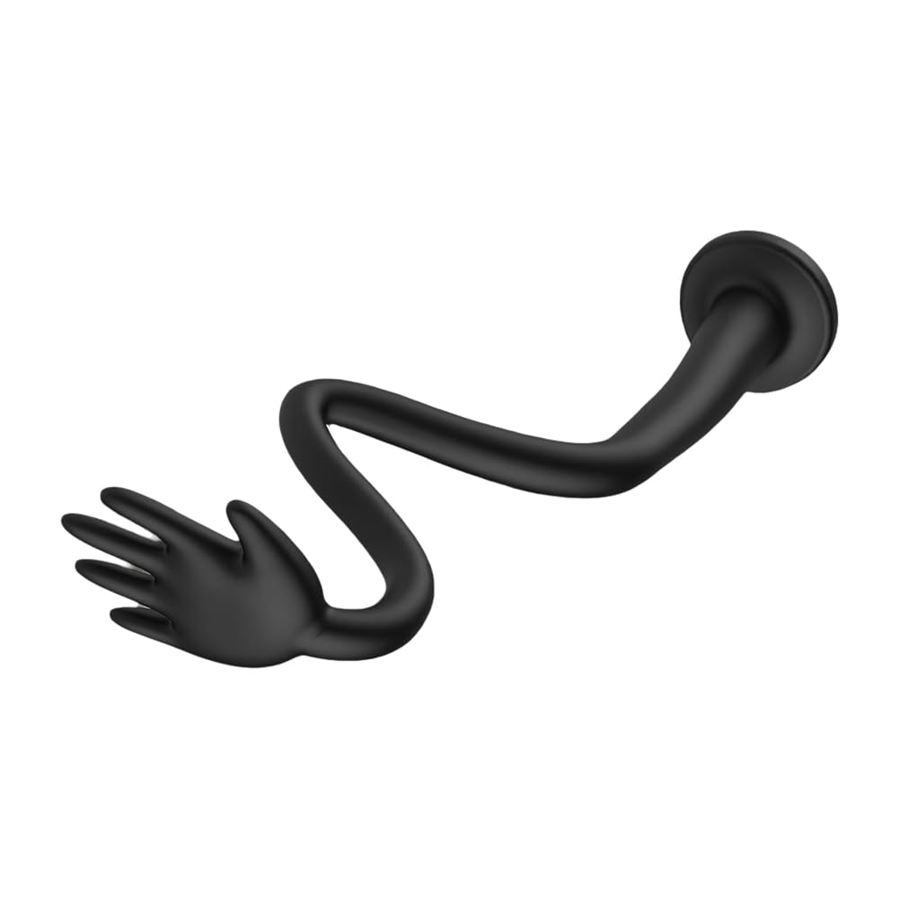 UDSKNV[KSL Flexible Silicone Washer & Dryer Door Prop Bendable Sturdy Stopper for & Odor,Washer Dryer Accessory Black