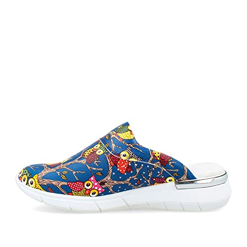 Zapatísimos Zueco Sanitario con la Planta Anatómica de Piel, Suela Antideslizante, Clínica, Hospital, Enfermera, Médico Cover