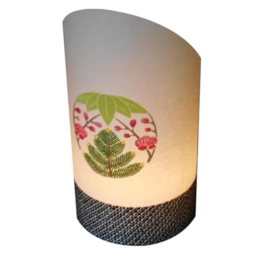 夢あかり 着物生地で作ったおしゃれな行灯(あんどん) 松竹梅