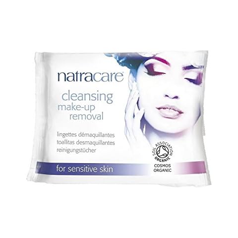 Natracare Organic Makeup Remover Wipes with Aloe Vera Cover