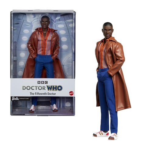 Regalo para fans: muñeco Barbie Doctor Who Decimoquinto Doctor edición especial