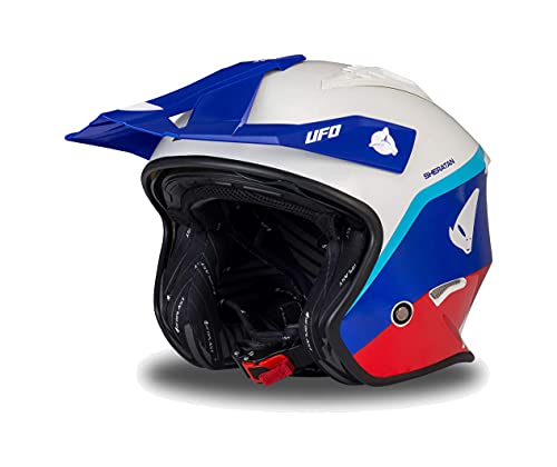 801000760268var - casco jet aperto sheratan COLORE BIANCO/BLU/ROSSO TAGLIA L