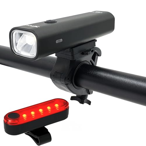 JETCAT Bike Lights for Night Riding, Bicycle Lights Front and