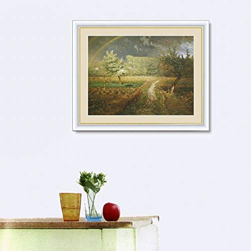 フランスの画家作者不詳(おそらくバルビゾン派)額35×40絵19×24cm 2F 楽天市場】ミレー 「春」 F8号（額外寸61x49.5cm） 高精彩工芸画