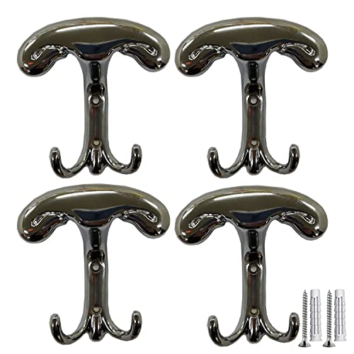 parpyon Appendiabiti a Parete, 4 Ganci attaccapanni da Muro Ingresso,