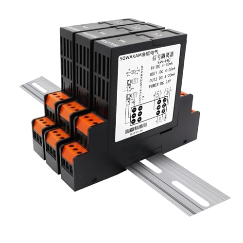 Aislador de señal analógica para eliminar bucles de masa de 4-20mA a 0-10V 3