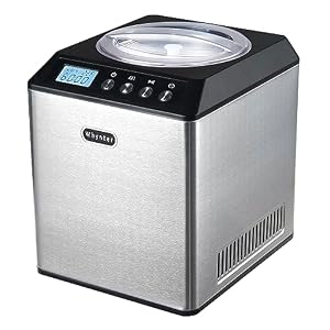 Whynter Upright Automatic Ice Cream Maker, 2.1 Qt, ICM-201SB