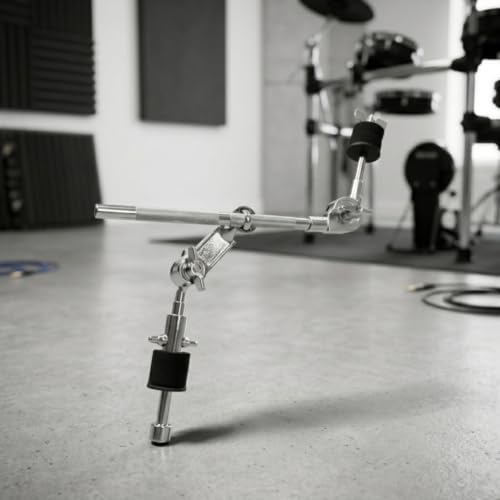 Abrazadera adaptadora para soporte de platillos, metálica y ajustable, hardware musical para batería miniatura 7