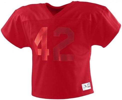 Two A Day Football Jersey - Adult Item # AU 9500 - Red - S/M