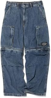 GU UNDERCOVER DENIM CONVERTIBLE WIDE CARGOPANTS 67BLUE ジーユー アンダーカバー デニムコンバーチブルワイドカーゴパンツ 2024年モデル [サイズM]
