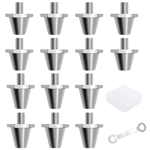 Montaggio Facile e Veloce: Montaggio semplice e veloce grazie alla chiave speciale inclusa, che rende l'installazione dei tacchetti un processo senza sforzo, anche per i principianti.