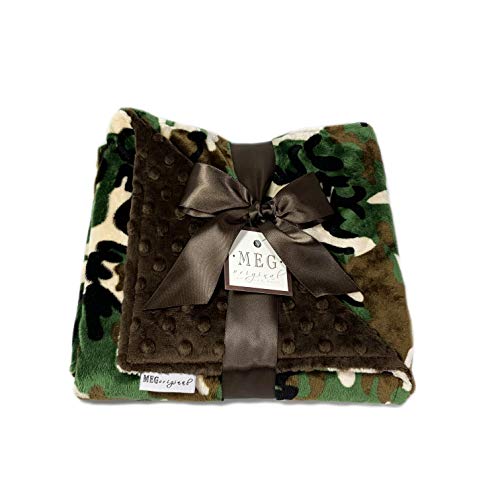 MEG ORIGINAL Camouflage-Babydecke, 1704, Camouflage, Braun Cover