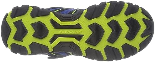Skechers Boy's Rugged Ranger-Hydro-Scout Sneaker, Black/Blue, 2 Little Kid | Image 3