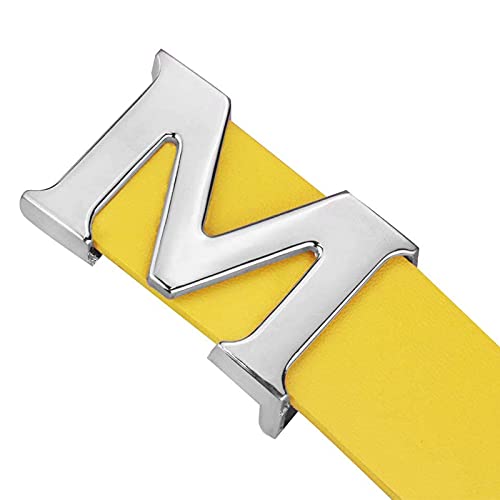 Women’s Removable M Buckle Belt for Jeans Dress Halloween Cosplay3