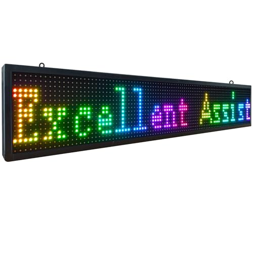 高輝度 P10 LED電光掲示板 LED看板 薄型 軽量 WiFi制御 41OPObORTBL.jpg