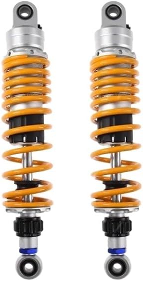 Shock Absorber Adjustable Rear 305mm 320mm 325mm 340mm 345mm 8mm Spring Motorcycle Shock Absorber Adjust Rear Suspension