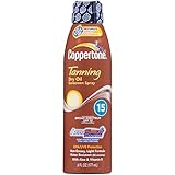 Coppertone Tanning Continuous Spray SPF 15, 6 Fluid Ounce