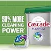 Cascade Platinum + Oxi Dishwasher Pods، Dishwasher Detergent، Dish Detergent Soap، Fresh، 59 Count