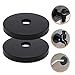 Gadpiparty 2pcs Flange Plate Covers for Walls Escutcheon Plates for Shower Stainless Steel No Tools Required Wall Flange Covers
