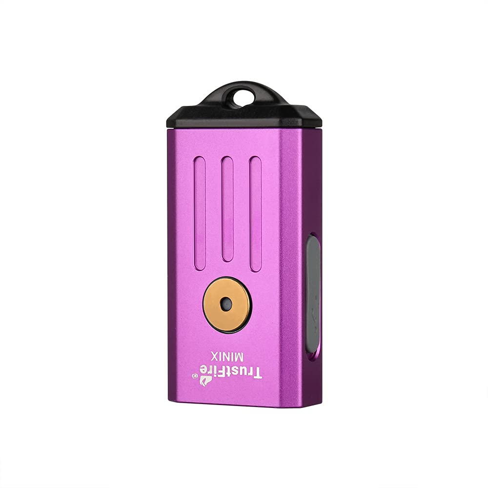 TrustFireTorch, LED Torch Extremely Bright Mini Torch Mini X Torch Children Small UV Torch Keyring Torch Rechargeable Purple