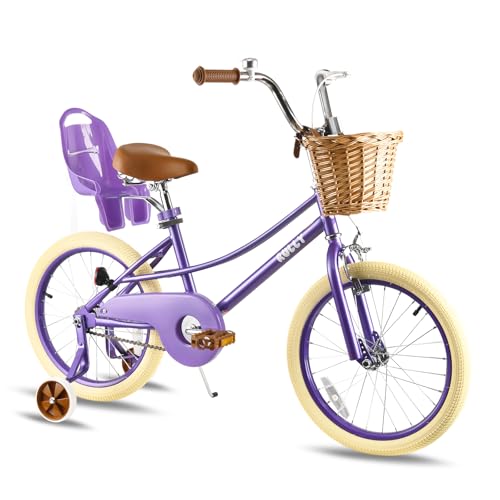 RULLY 20" Donna Girls Bike with Basket & Kickstand