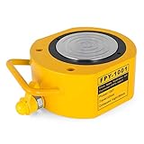 Mophorn 100T 0.86Inch Hydraulic Cylinder Jack Single Acting Hydraulic Ram Cylinder 22 mm Ultra-Thin Hydraulic Lifting Cylinders(100T 0.86Inch Hollow)