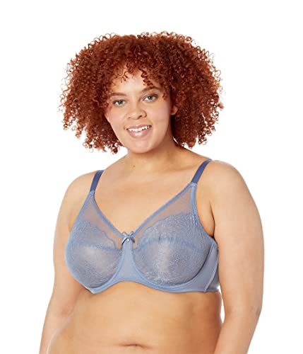 Image of Wacoal Women's Retro Chic Unlined Mesh Full Coverage Underwire Bra, 855186