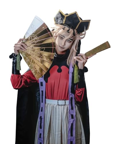 FCCAM Costume de cosplay Demon de l'anime Douma - Twelve Kizuki - Ensemble complet pour Halloween - Adulte - Taille L FCCAM Costume de cosplay Demon de l'anime Douma - Twelve Kizuki - Ensemble complet pour Halloween - Adulte - Taille L