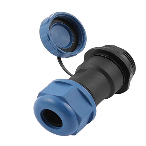 Conector enchufe aviación 2 polos AC 500V SP1711/S miniatura 2