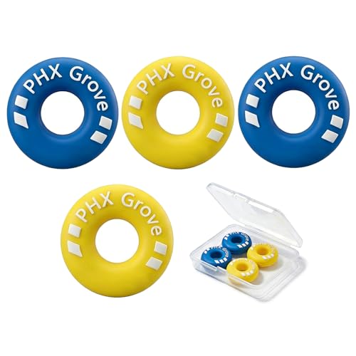 Tire-Shaped Racket String Dampeners with Storage Box