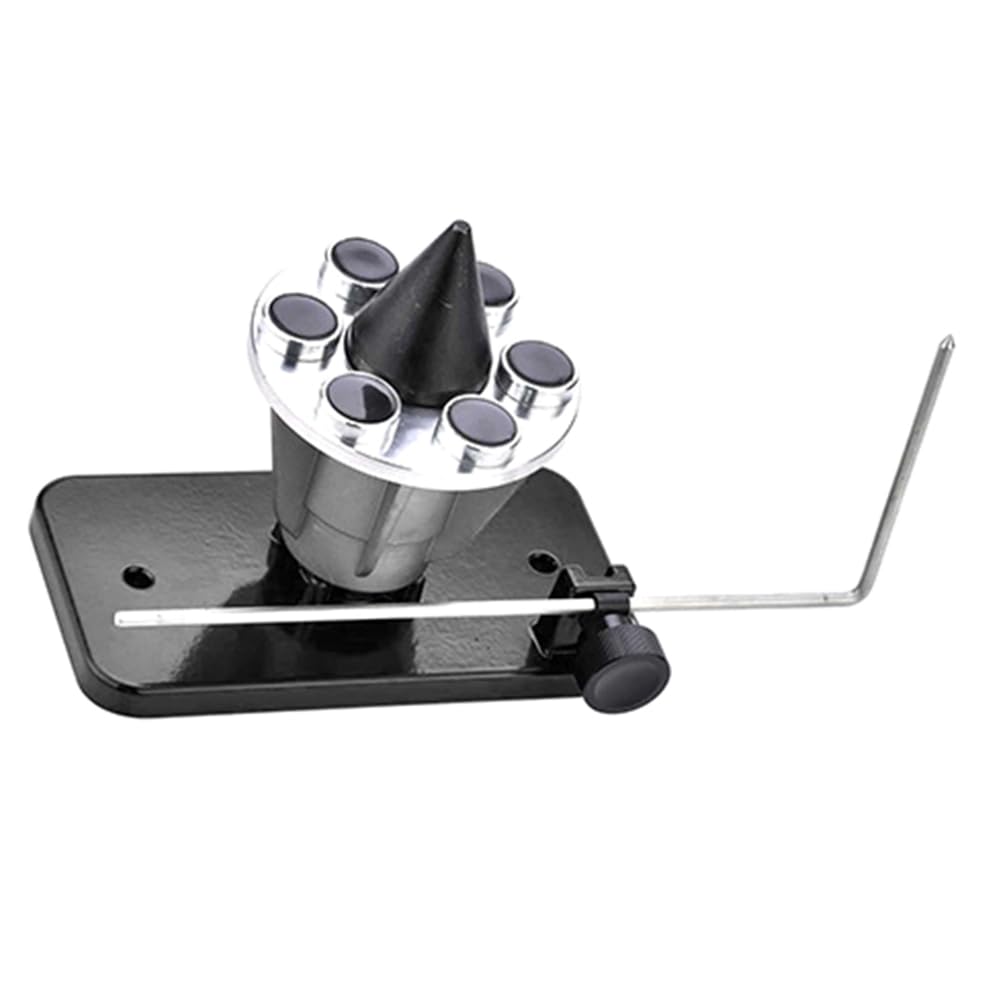 Kjkvivh Black Blade Balancer Replace For 339075B Lawn Mower Blade Balancer Magnetic Wall Mount 42-047