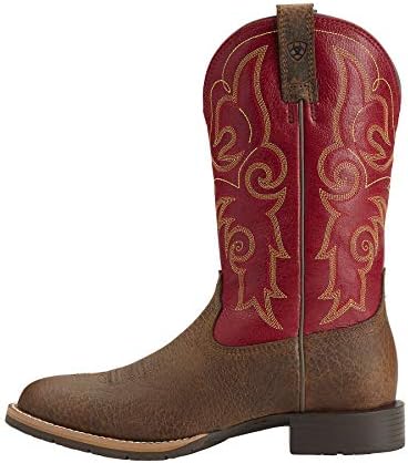 Ariat Womens Hybrid Rancher Western Boot Distressed Brown 8 | Image 1