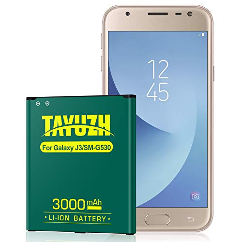 [3000mAh ] Galaxy J3 BatteryTAYUZH Li-ion Replacement Battery for Galaxy J3 J320A J320V J320F J320P J327A J327P Galaxy On5 EB-BG530BBU EB-BG530BBE | Galaxy Grand Prime SM-G530 Battery