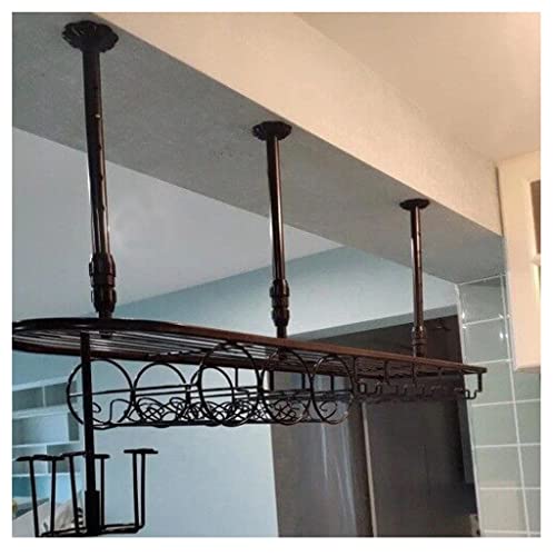 Soporte Colgante para Botellas de Vino de 60X25cm