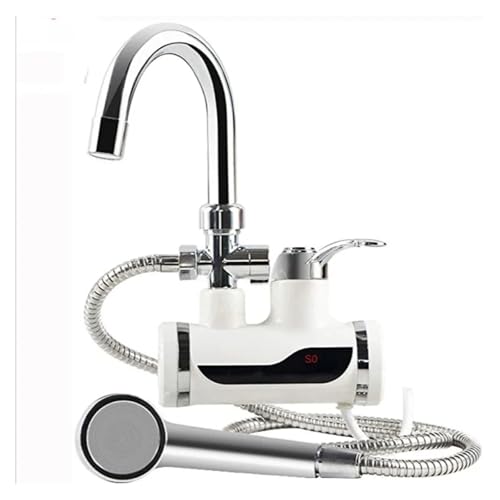 Grifo de ducha caliente instantáneo y eficiente para cocina pequeña 2