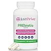 Just Thrive PREbiotic Capsules - Prebiotic Blend for Gut Health and Immune Support, 120 Caps
