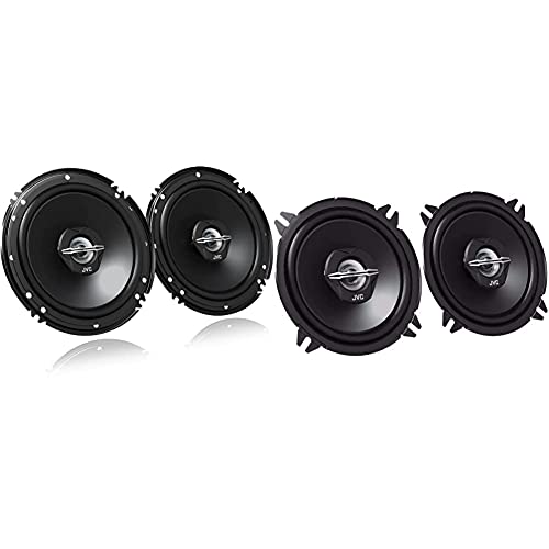 JVC J620 x Haut-Parleur coaxial (16 cm, 2 Voies) Noir & CS-J520X Haut-Parleurs
