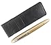 Gullor Heavy Big Fountain Pen, Silver Trim, PU Leather, Champagne Color