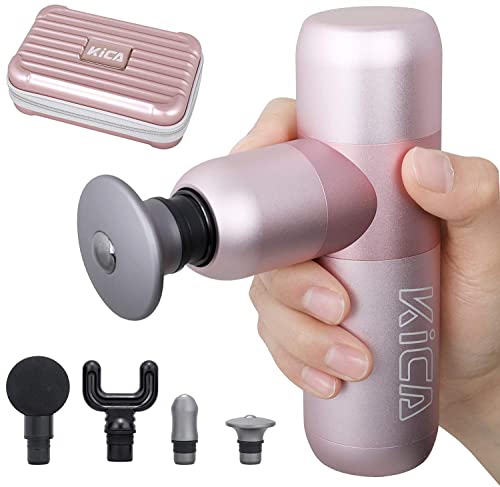 Portable Mini Massage Gun Deep Tissue Massage Gun KICA K2 Electric Percussion Muscle Gun Massager Pain Relief Muscle Recover Metal Solid Grip Muscle Awake Fascial Relax Deep Massage Therapy