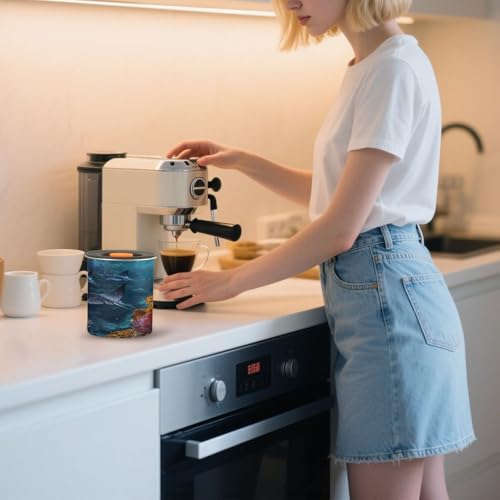 Envase hermético acero inoxidable para café 30oz miniatura 7