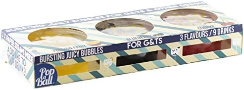 Popaball Bursting Bubbles for Gin 3 x 60 Grams | Prosecco, Gin, Mocktail & Cocktail Making Gifts | Gift Set Ideas for Her, Hampers & Hen Parties