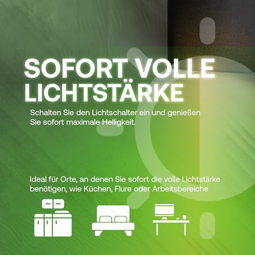 GU10 LED Kaltweiß 10 Stück 6500K 2,5W 450lm Energieeffizienz A