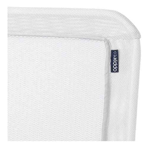 Kit 2 Un Grade De Proteção Para Cama Zen Branco - Kiddo