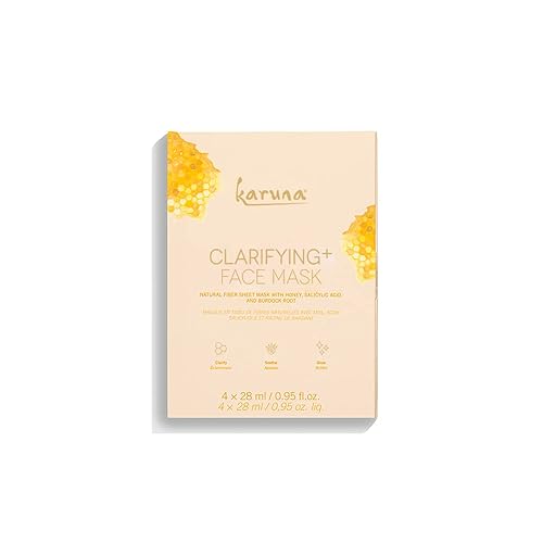 Miniatura 23 de Karuna Hojas de mascarilla Brightening+, cuidado facial y de belleza de la piel esencial para iluminar la piel y reducir la hiperpigmentación