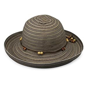 Wallaroo Hat Company Women’s Breton Sun Hat – UPF 50+ UV Sun Protection, Packable, Travel-Friendly, Adjustable, Medium Size