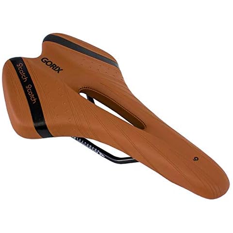 GORIX Comfortable Bike Saddle for All Bicycles Cover
